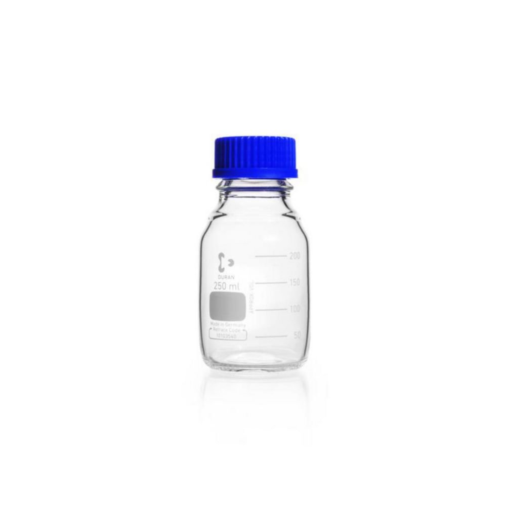 Laboratory bottles, DURAN®, with screw cap | Nominal capacity: 250 ml