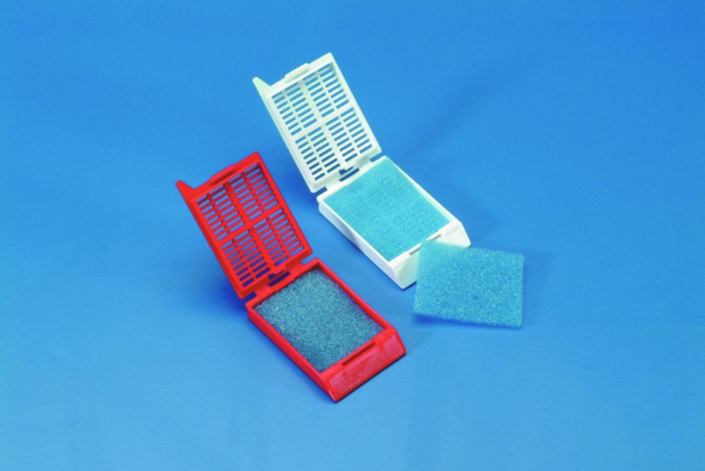 Schwamm für Einschlusskassetten | Farbe: Blau
