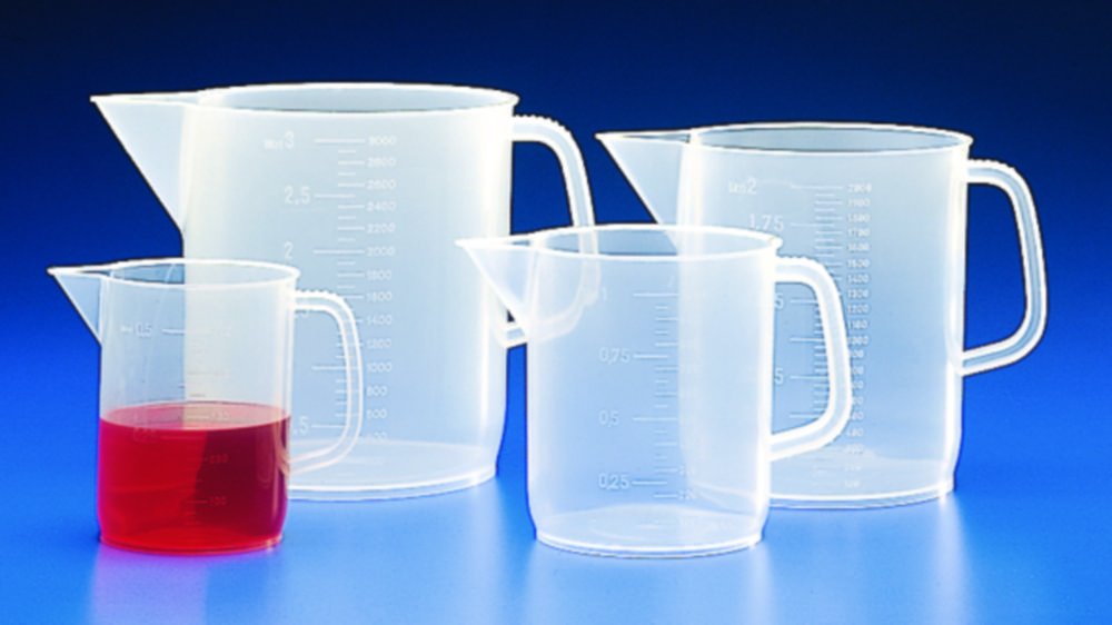 Measuring jugs with handle, PP | Nominal capacity: 5000 ml