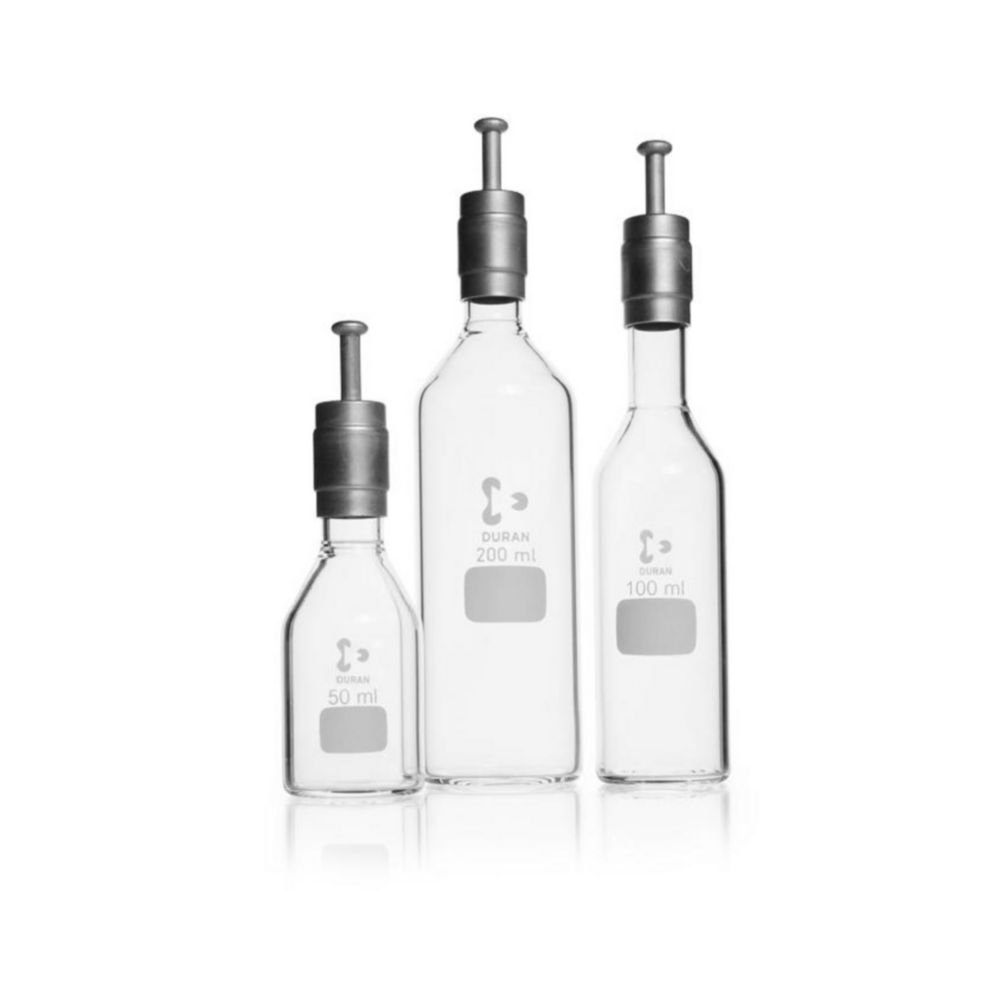 Culture media bottles DURAN®, glass, cylindrical | Capacity ml: 50