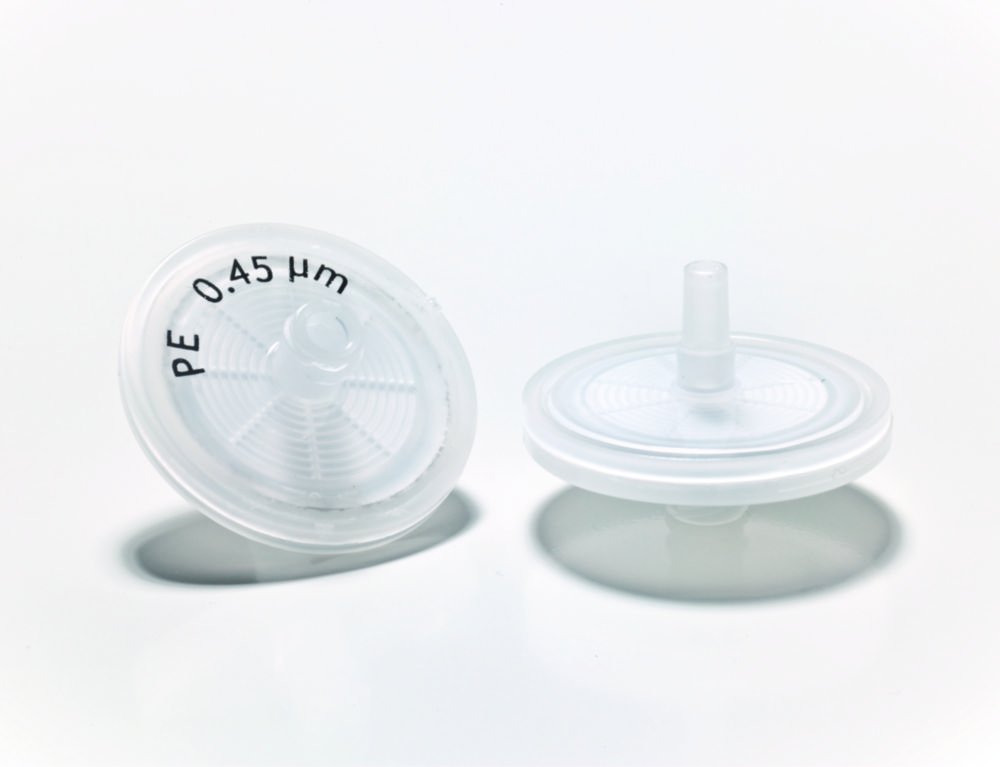 LLG-Spritzenvorsatzfilter PE, Polyethylen | Ø Membran: 25 mm