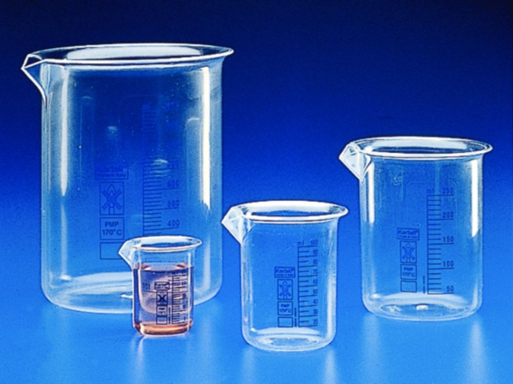 Beakers, PMP (TPX®), low form | Nominal capacity: 500