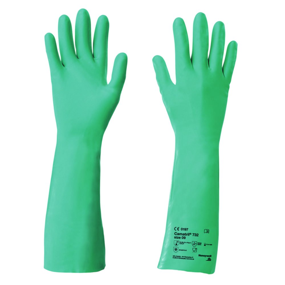 Chemical Protection Glove KCL Camatril® 732, Nitril | Glove size: 10