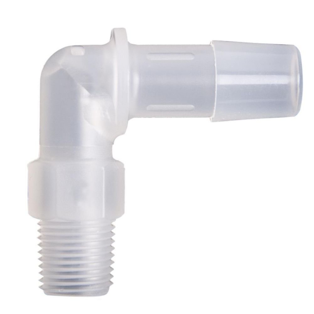 Tube fittings for the tube connector Safety Waste Caps | Description: Tube fitting, angled