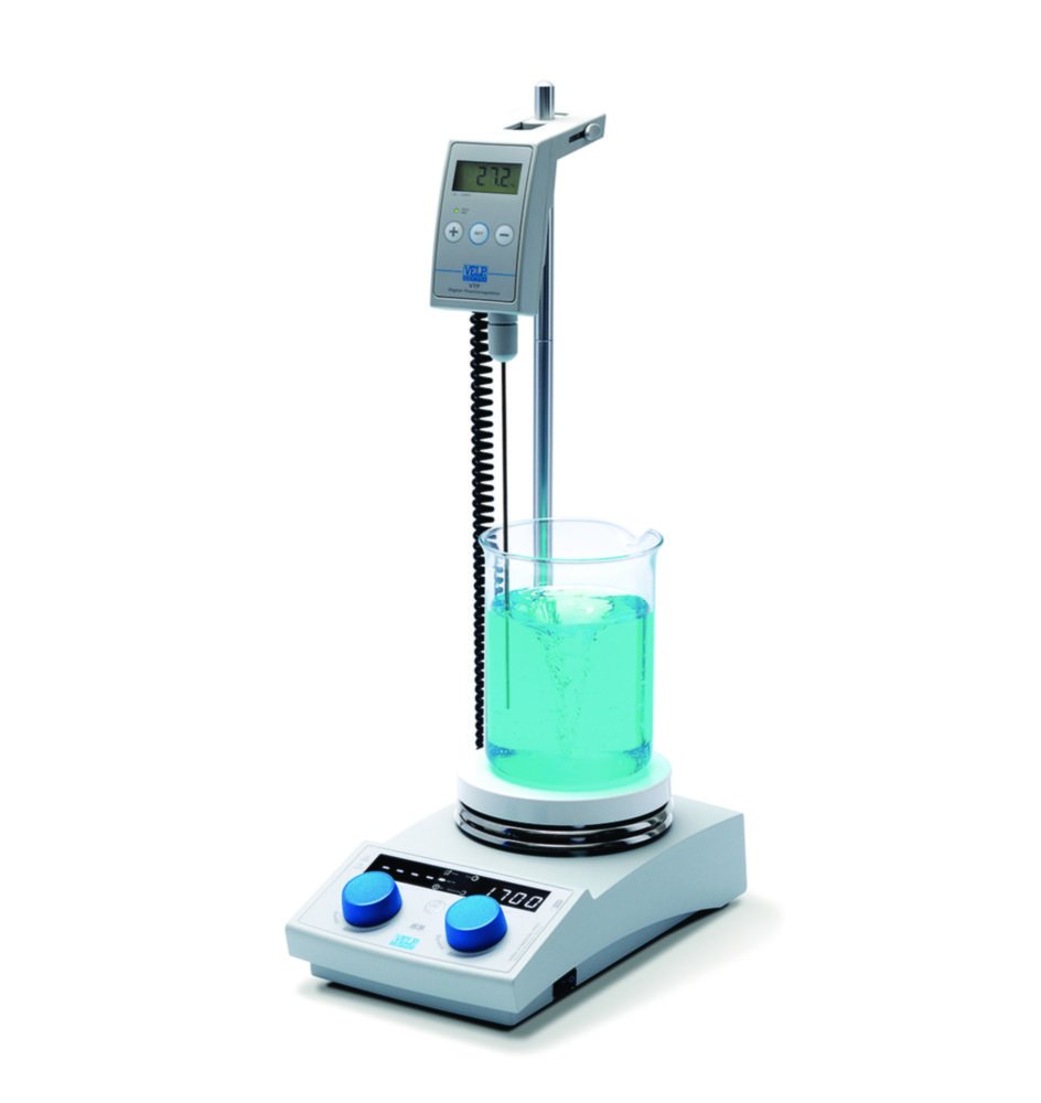 Magnetic stirrer AREX 6 Digital PRO, with thermoregulator VTF, and support rod | Type: AREX 6 Digital PRO