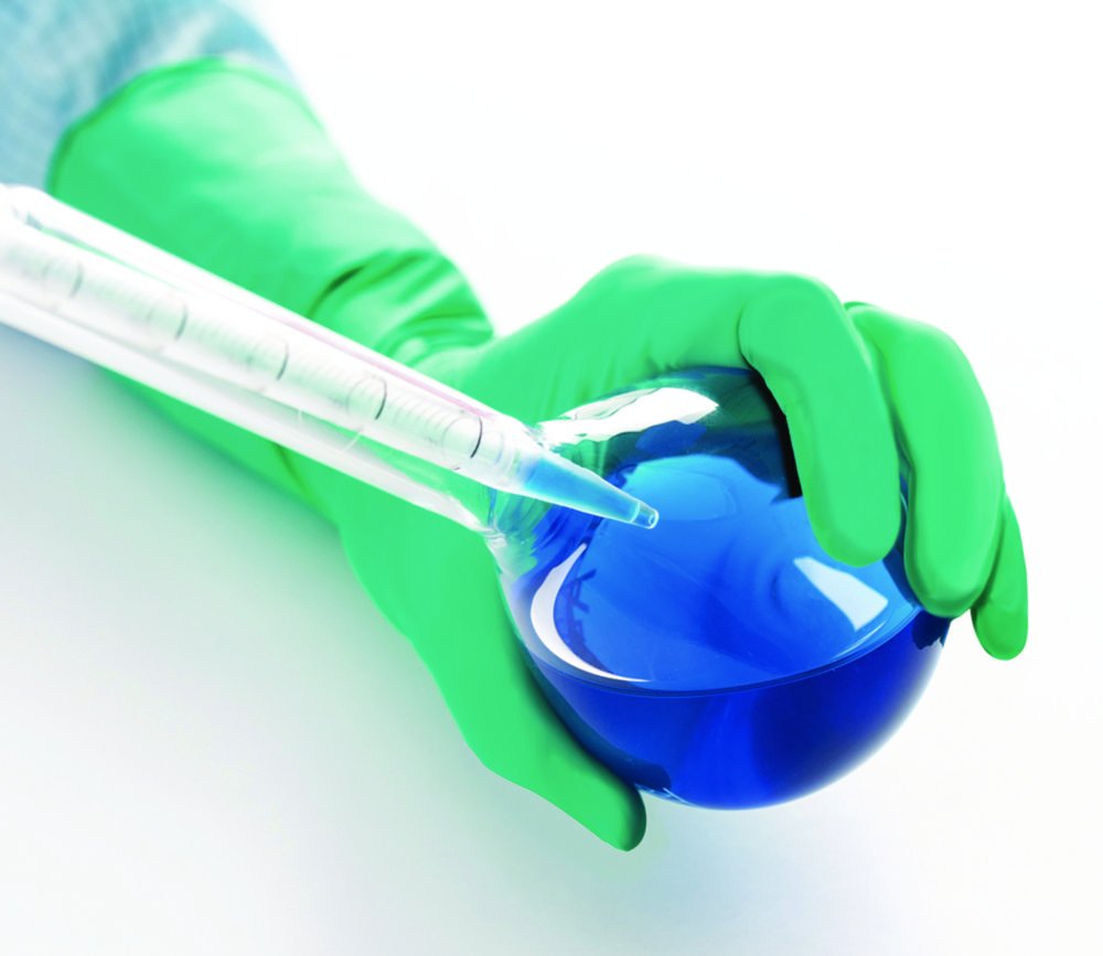 Cleanroom Gloves, BioClean EMERALD™, Nitrile, sterile | Glove size: 6.5