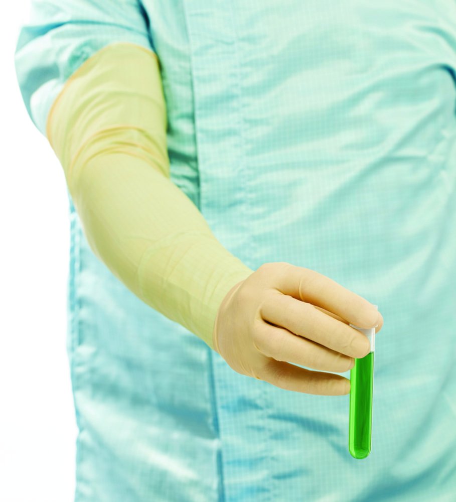 Reinraum-Handschuhe BioClean MAXIMA™, Latex, steril | Handschuhgröße: 6,5