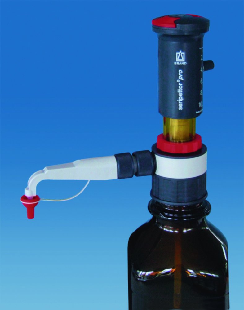 Flaschenaufsatz-Dispenser seripettor® / seripettor® pro | Typ: seripettor® pro