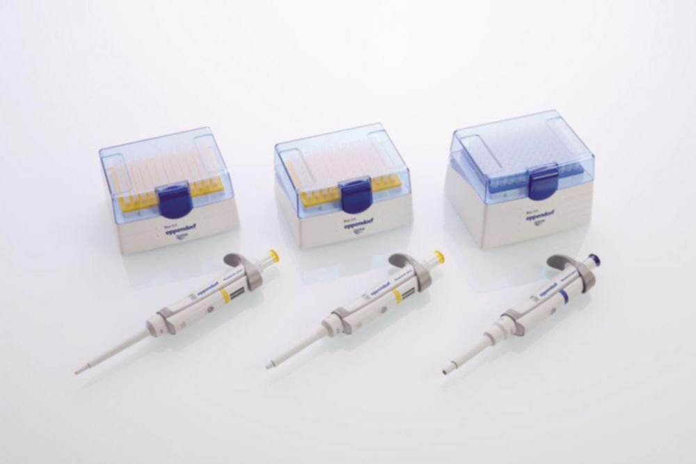 Einkanal-Mikroliterpipetten Eppendorf Research® plus 3-Pack (General Lab Product), variabel