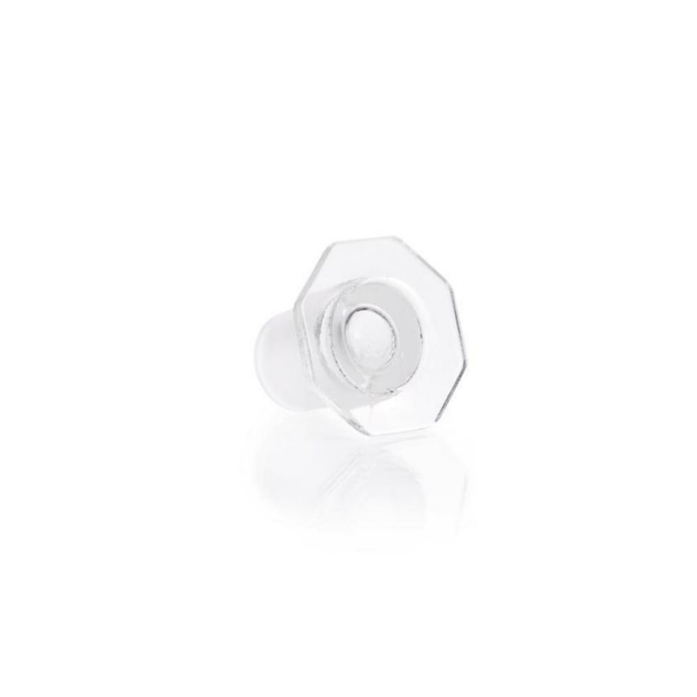 Ground joint stoppers, borosilicate glass 3.3, semi hollow | Ground size: NS34/35