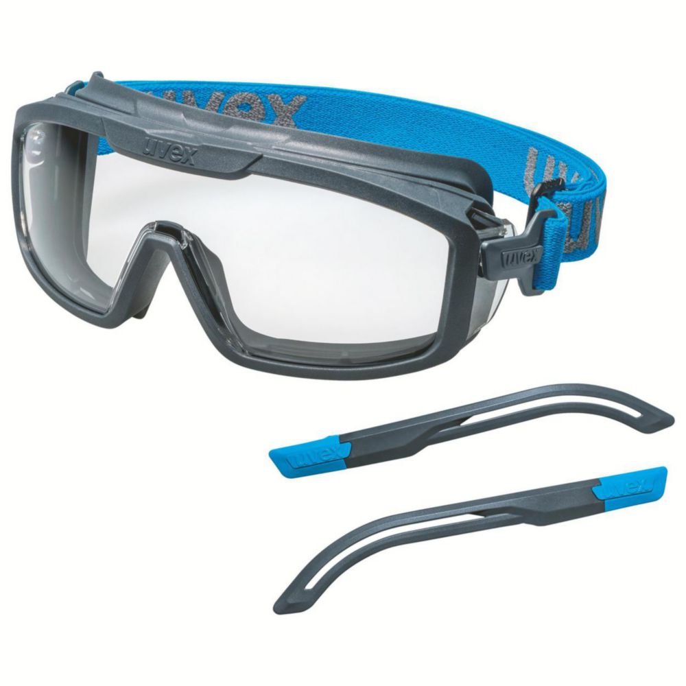 Schutzbrille uvex i-lite 9143, Kit | Farbe: anthrazit, blau