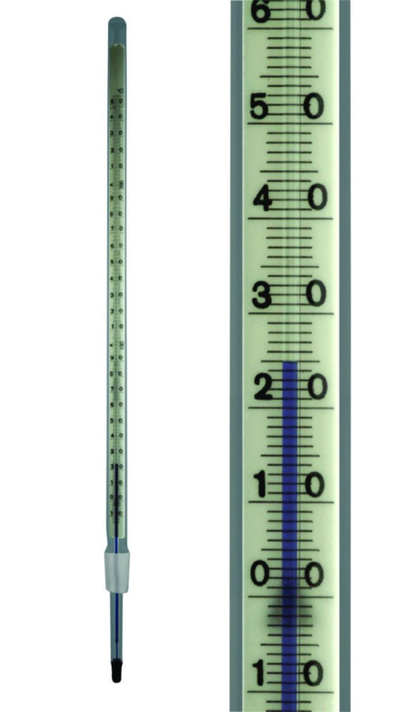 Normschliff-Thermometer | Messbereich °C: -10 ... 250
