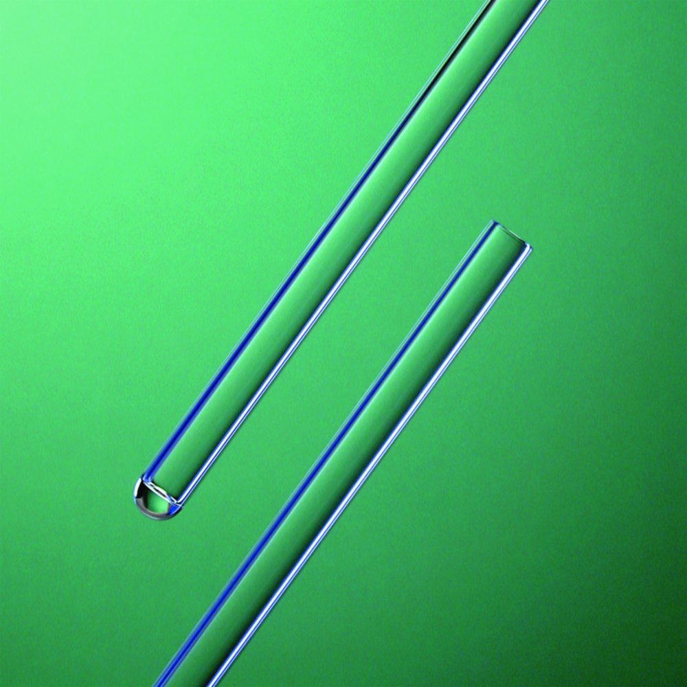 Tubes RMN, diamètre 5 mm, verre borosilicate 3.3, haute précision | Ø extérieur: 4,97 mm ± 0,025