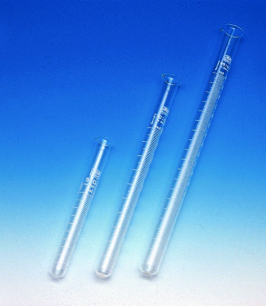 Reagenzgläser, Kalk-Soda-Glas mit Ausguss | Abmessungen (ØxL): 12 x 110 mm