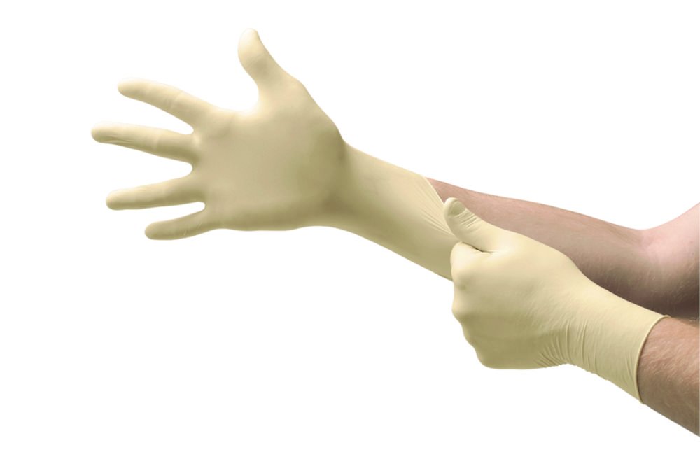 Disposable Gloves TouchNTuff®, natural latex | Glove size: XL (9.5 - 10)