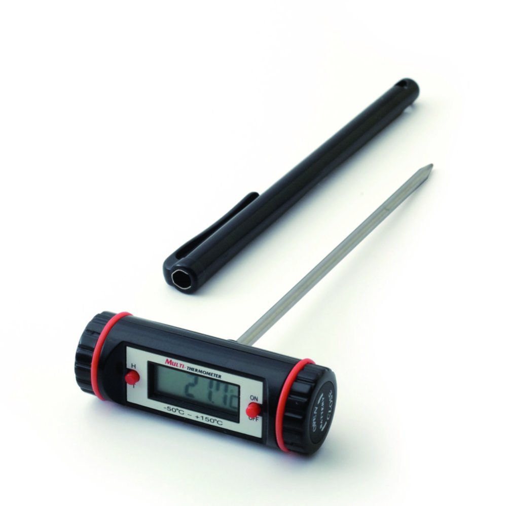 Thermomètre à piquer LLG, type 12060, numérique | Type: Thermomètre de poche numérique type 12060 LLG