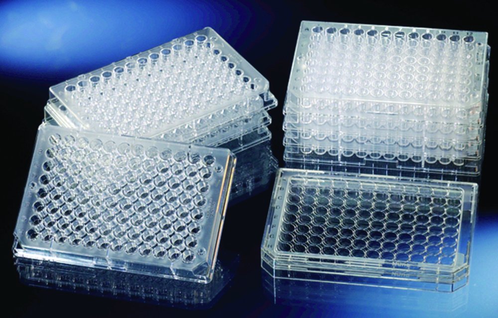 96 Well Immuno Plates, PS, flat bottom | Surface: MultiSorp™