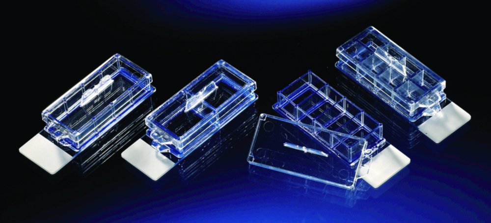 Microscope slide Lab-Tek™ Chamber Slide™ System, PS | Type: Lab-Tek™
