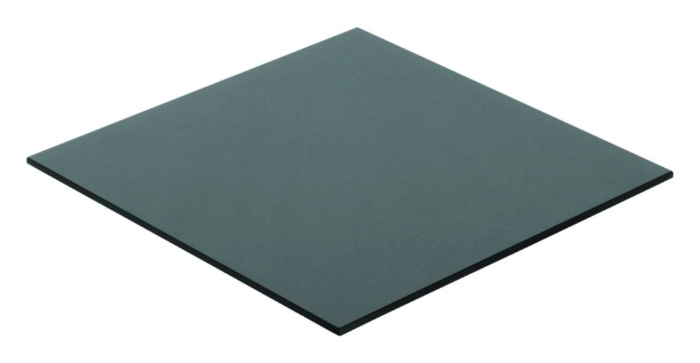Glass ceramic laboratory protection plate | Width mm: 120