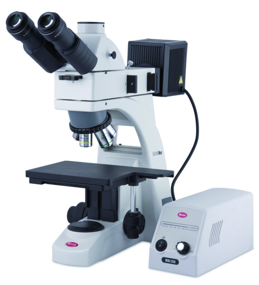 Microscope haut de gamme pour l'industrie et les analyses de matériaux BA310 MET