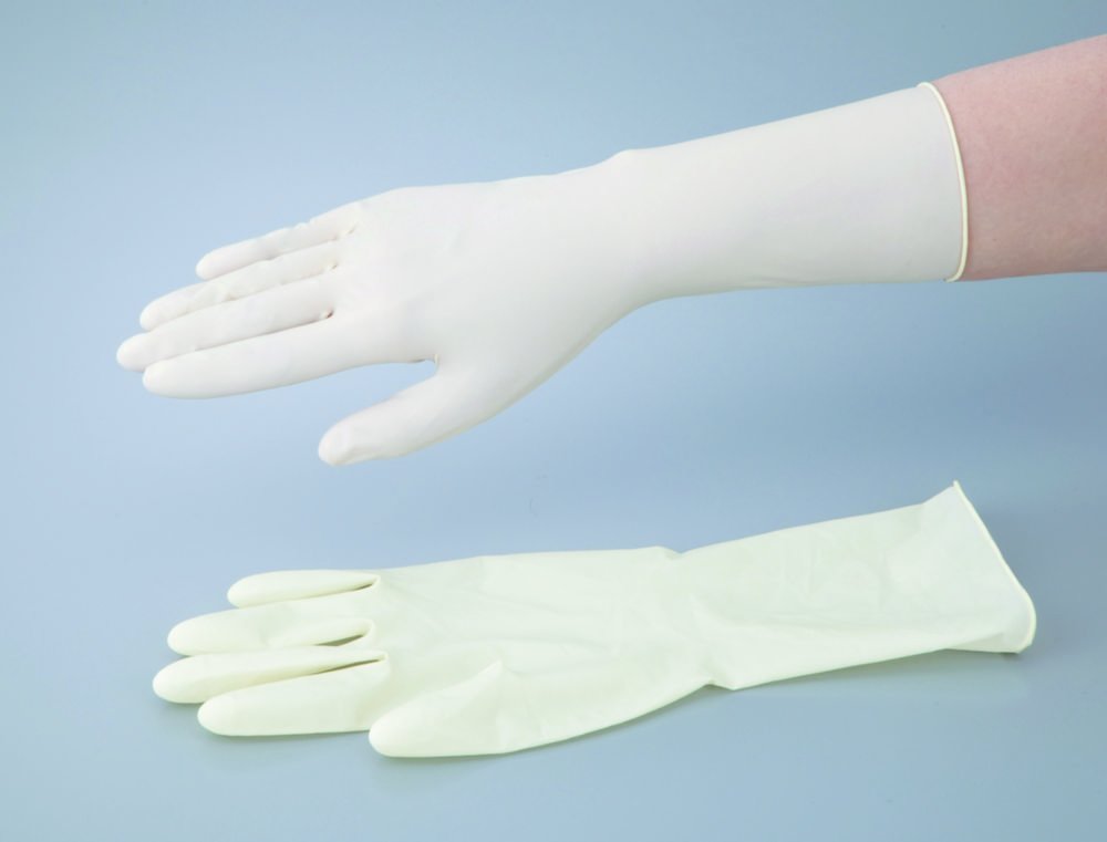 Disposable Gloves ASPURE SP, Latex, totally embossed | Glove size: S