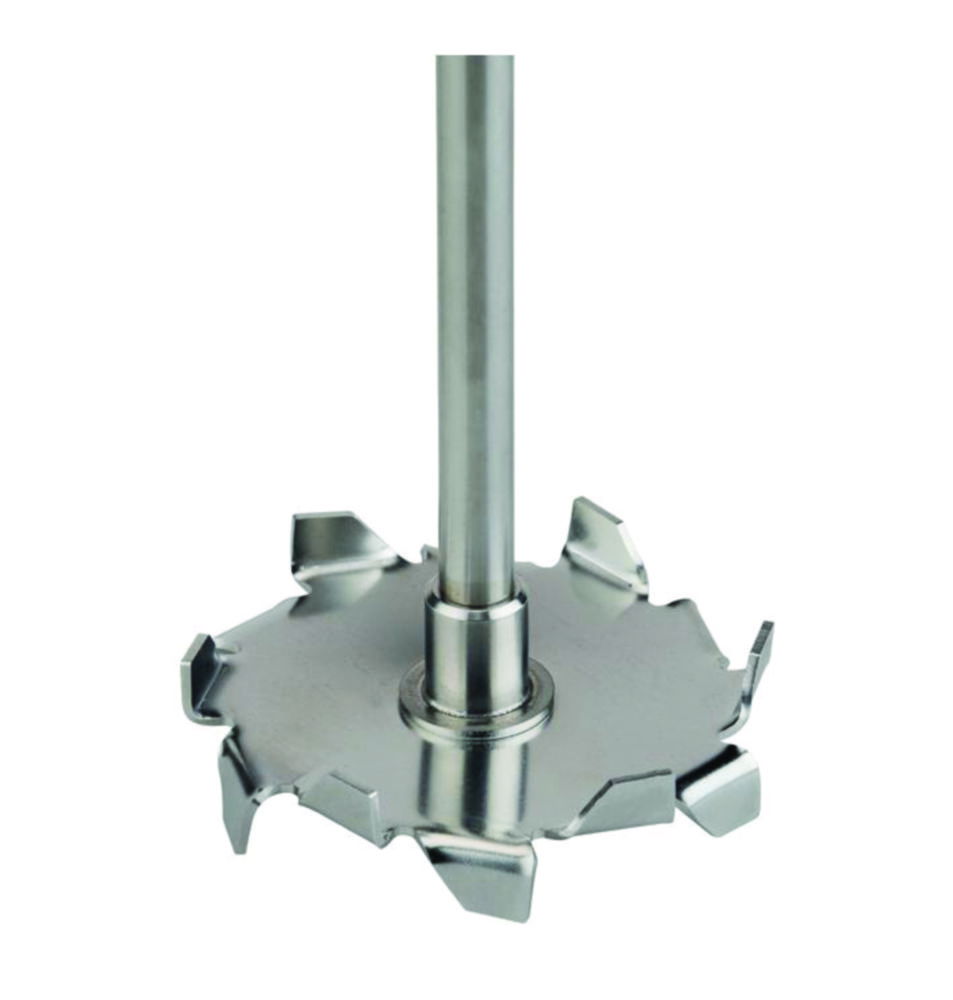 Dissolver stirring rotors, stainless steel 1.4404 | Ø agitator mm: 50