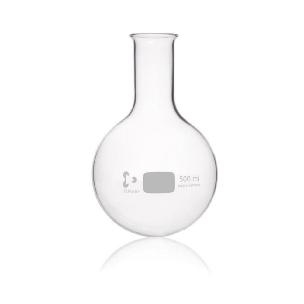 Round bottom flasks, DURAN®, narrow neck | Nominal capacity: 500 ml