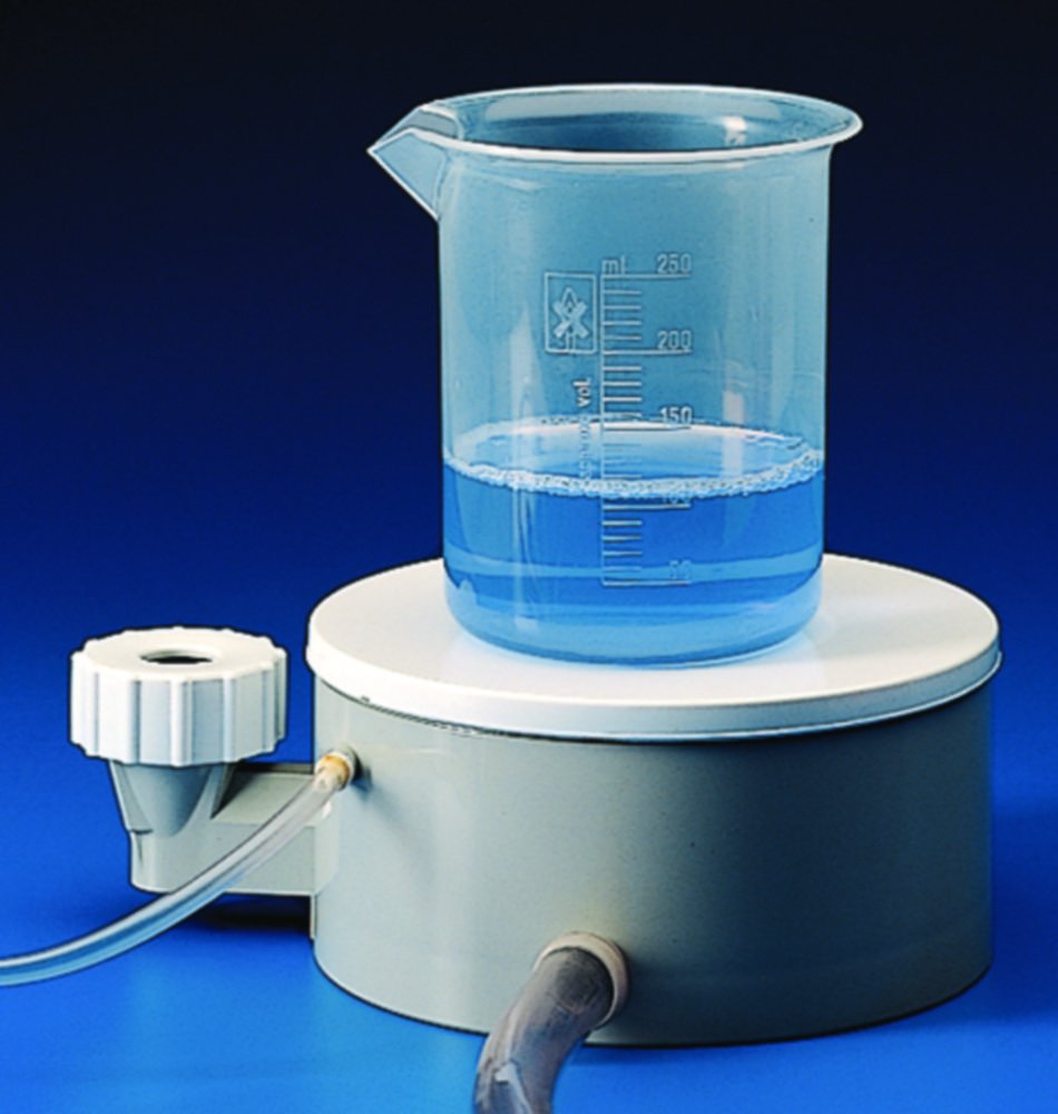 Agitateur magnétique, actionné par pression d'air/eau
