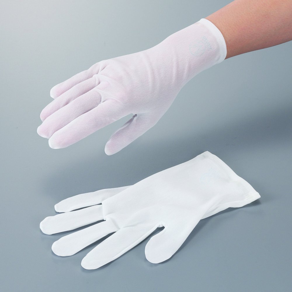 Undergloves ASPURE seamless, white, polyester | Glove size: XS