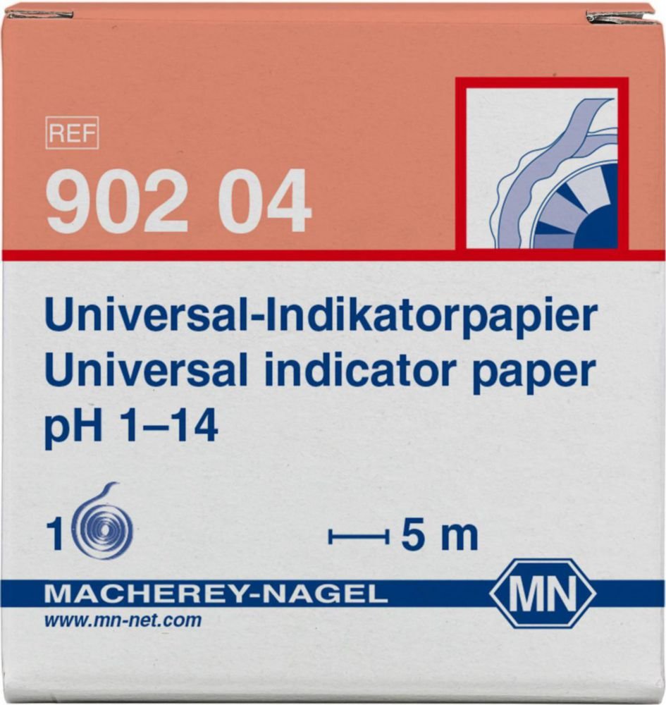 Papier indicateur de pH universel | Plage pH: 1 ... 14