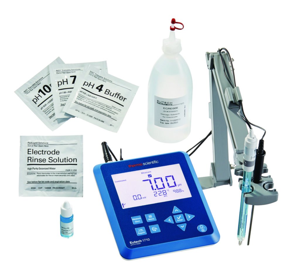 pH/mV meter Eutech™ PH 1710, chemically resistant kit