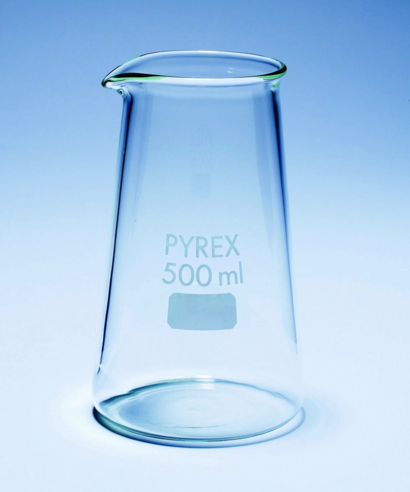 Bécher, Pyrex®, forme conique | Volume nominal: 500 ml