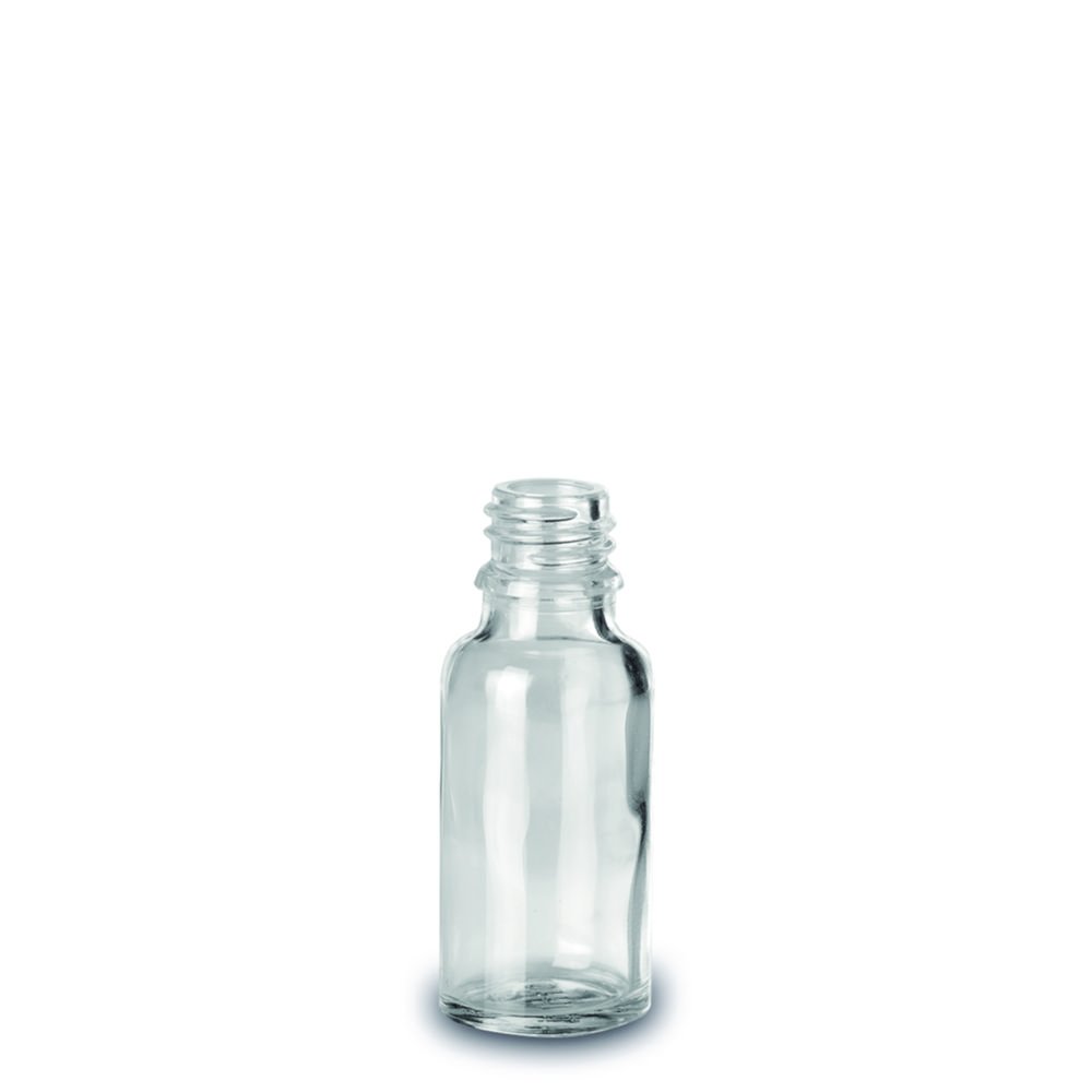 Flacons compte-gouttes, verre sodo-calcique, transparent | Volume nominal: 30 ml