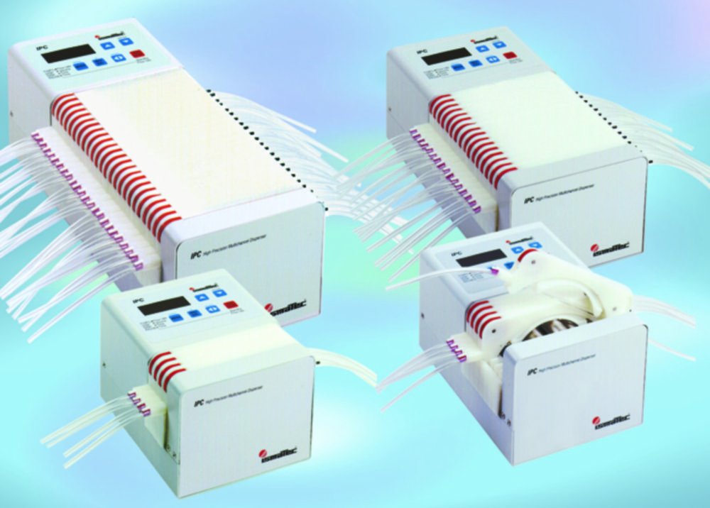 Multichannel precision peristaltic pumps IPC/IPC-N, with dispensing features | Type: IPC-N-24