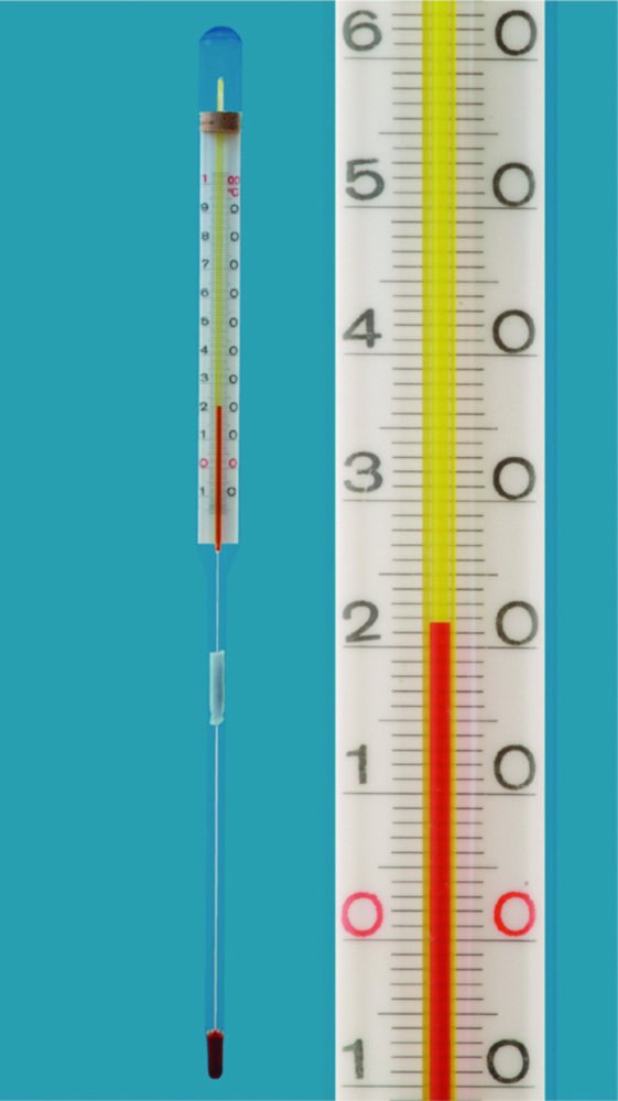 Thermomètres à enveloppe | Plage de mesure °C: 0 ... 100