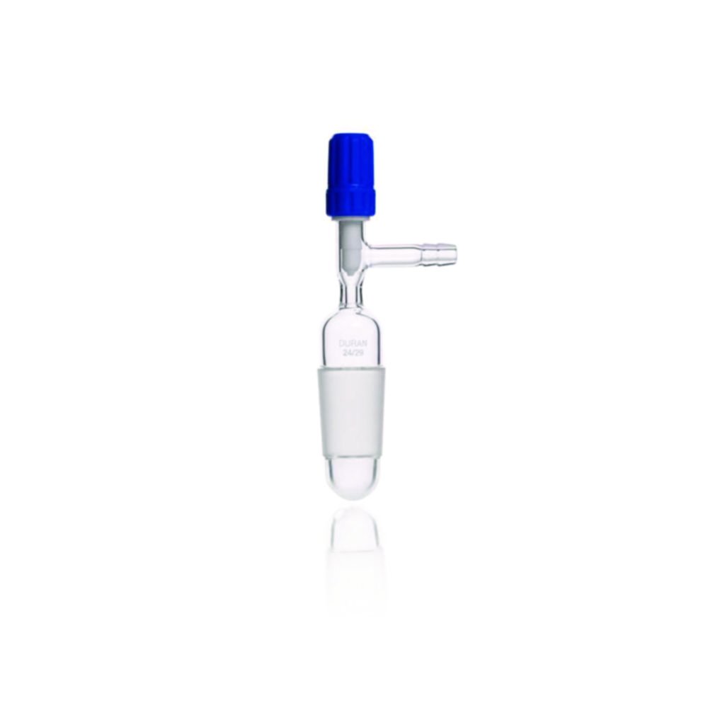 Stopcocks for desiccators, DURAN® type NOVUS, for lid connection | Connection size: NS 24/29