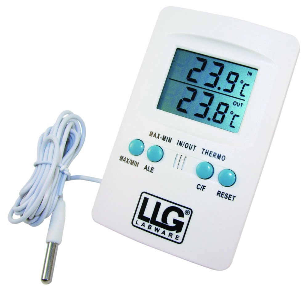 Thermomètre LLG Min. / Max. avec sonde extérieure | Type: Thermomètre LLG Min. / Max. avec sonde extérieure