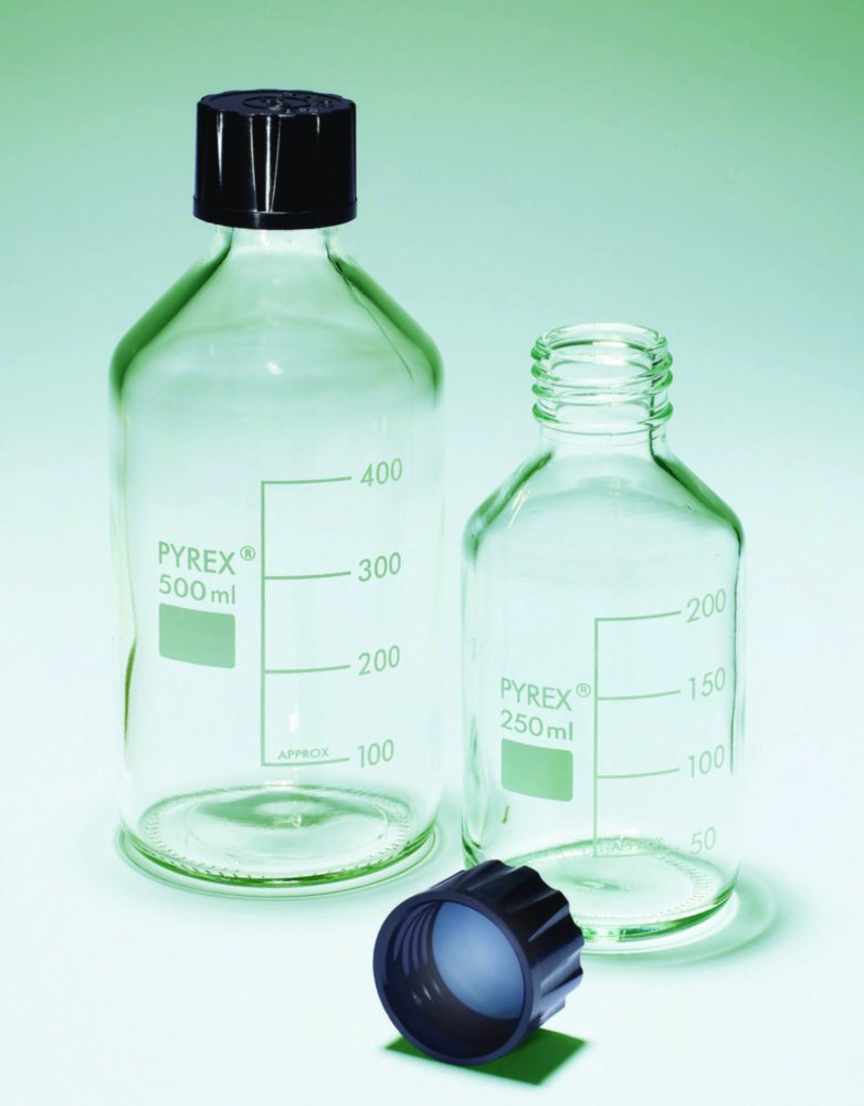 Laborflaschen, PYREX®, mit Schraubverschluss