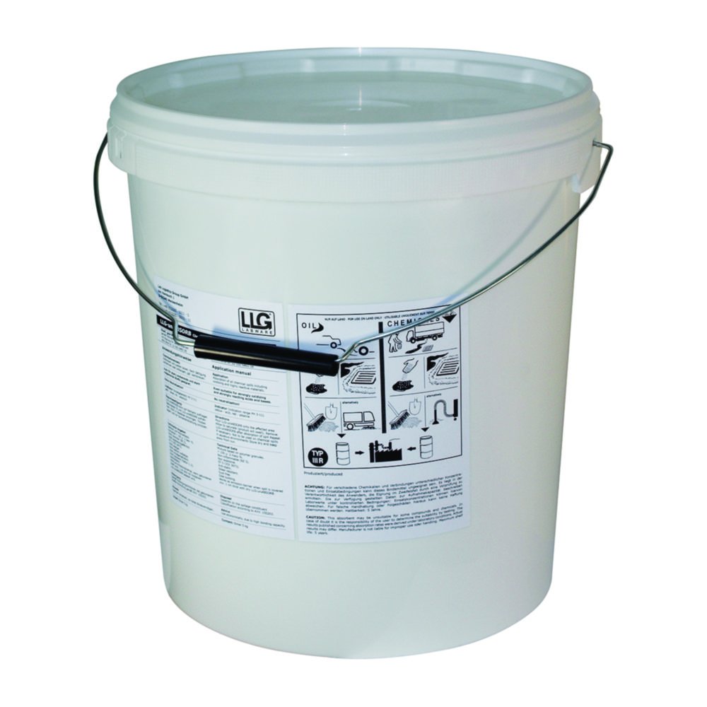 LLG-Absorbent, oil and chemical binder, granules | Capacity kg: 5.0