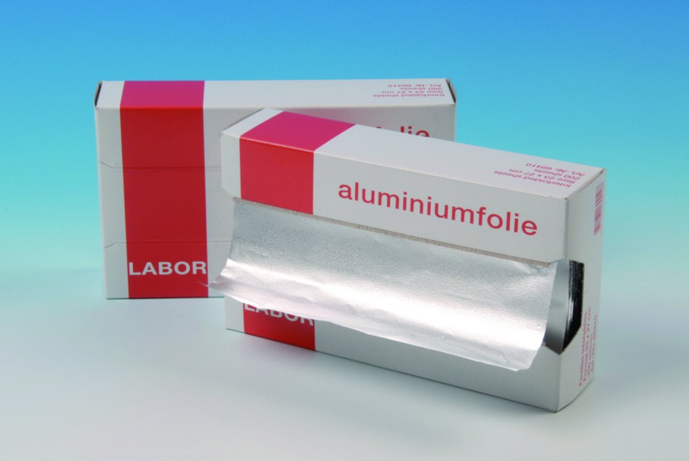 Feuilles en Aluminium | Description: Boîtes de 200 feuilles