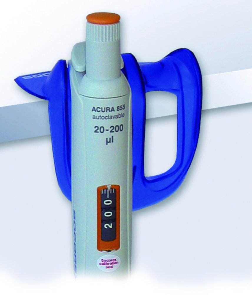 Shelf pipette holder for Single and Multi channel microliter pipettes, Type 332 | Type: Shelf pipette holder 332