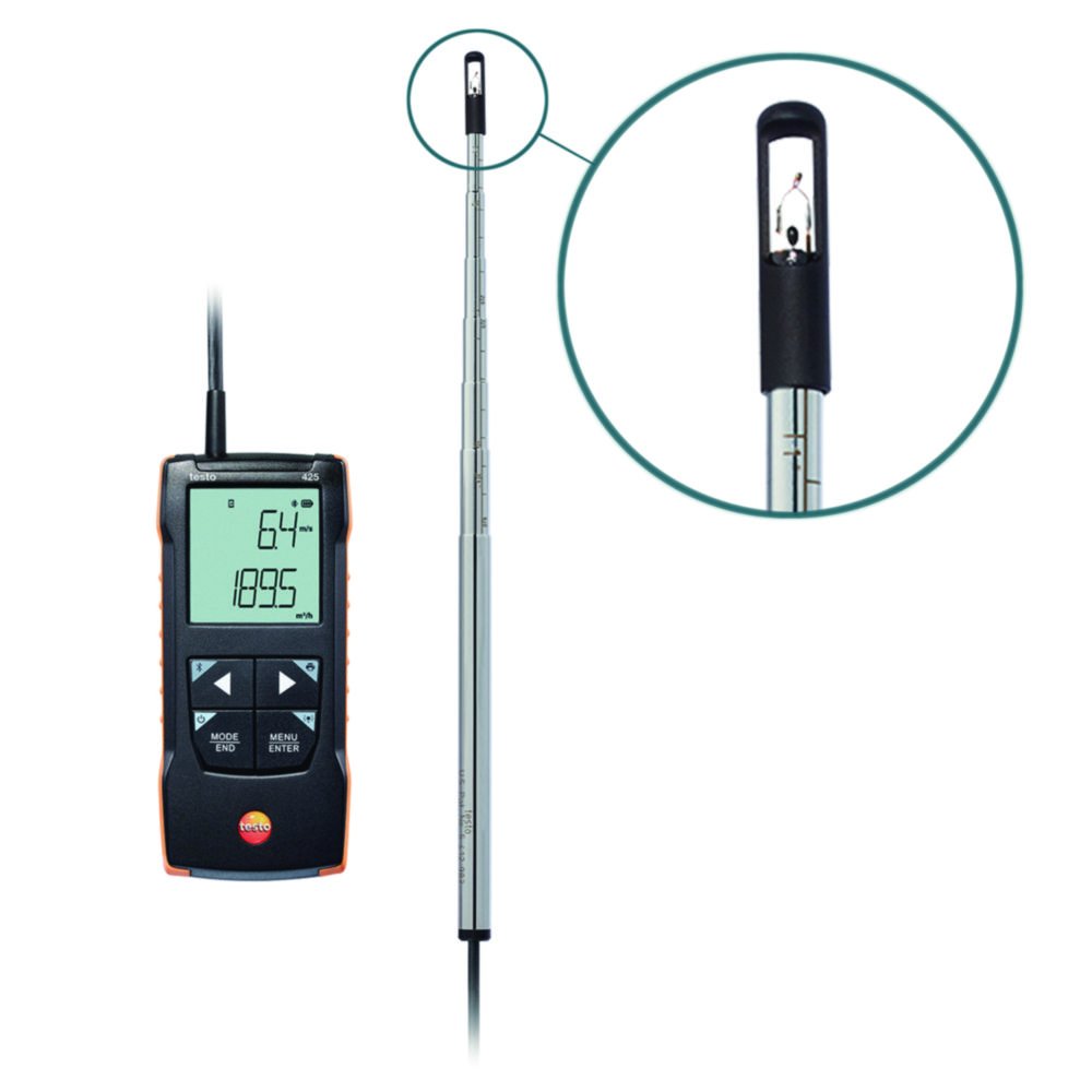 Hot-wire anemometer testo 425
