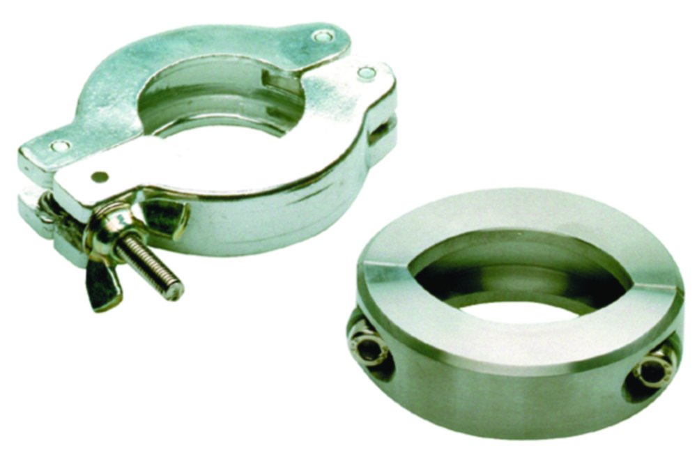 Vacuum fittings, clamping rings for type KF small flange