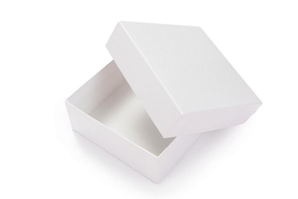 Cryoboîte - LLG, 133 x 133, en carton avec revêtement plastique, sans compartiment