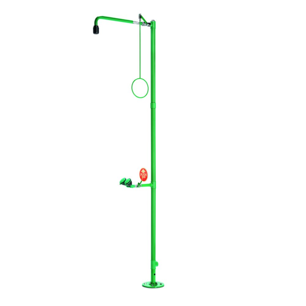 Safety shower combination ClassicLine, free-standing | Description: without bowl