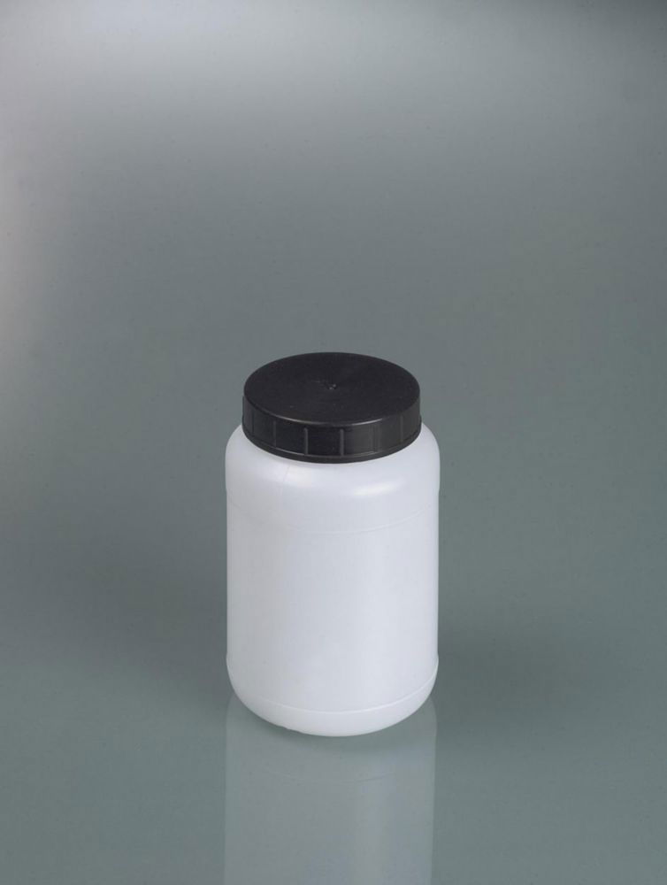 Wide mouth jars, HDPE