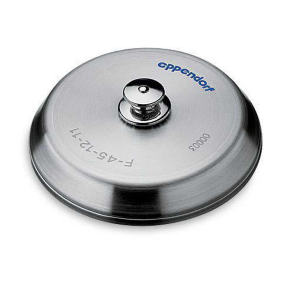 Accessories for Centrifuges MiniSpin® / MiniSpin® plus | Type: Rotor lid, stainless steel, for F-45-12-11