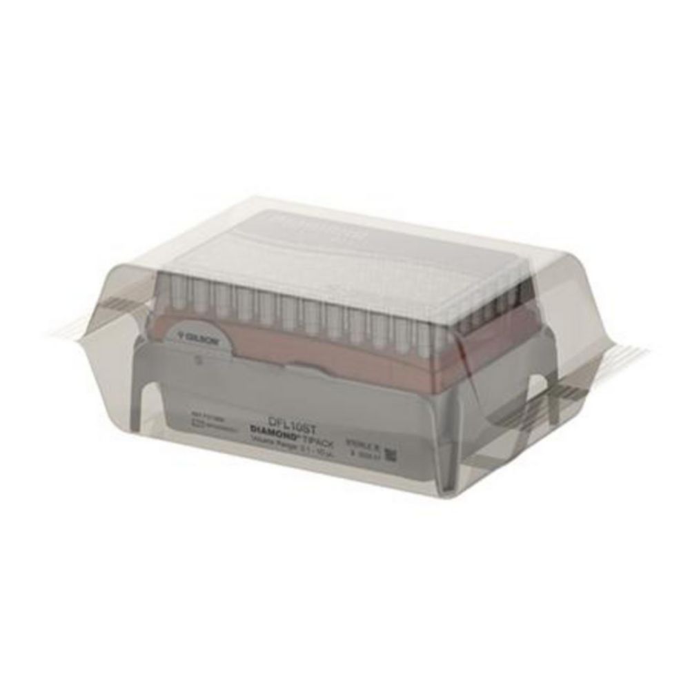 Pointes à filtre PIPETMAN® DIAMOND Tips, racks TIPACK™