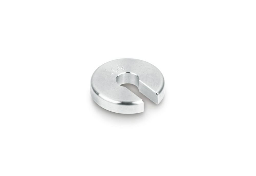 Test weight, M1, 20g slotted weight, stainless steel (OIML)