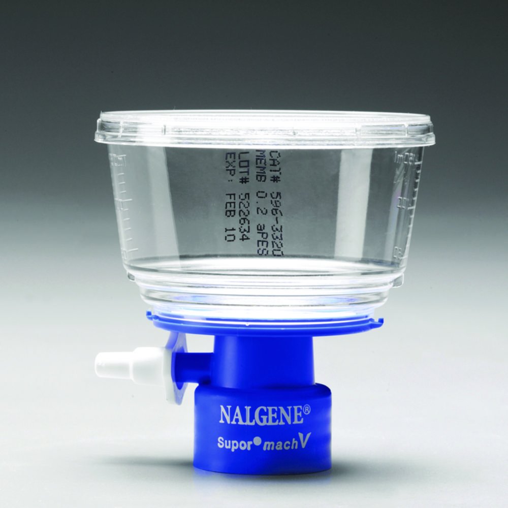 Filtre de bouteille Nalgene™ Rapid-Flow™ Bottle-Top-Filter, stérile